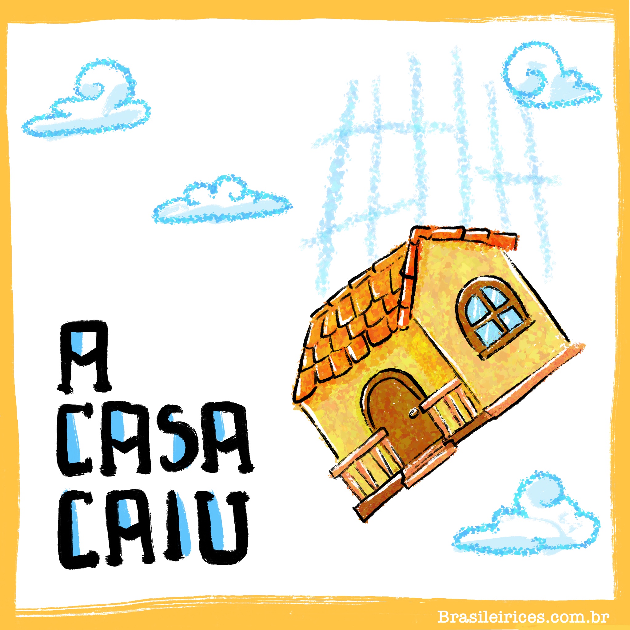 A casa caiu